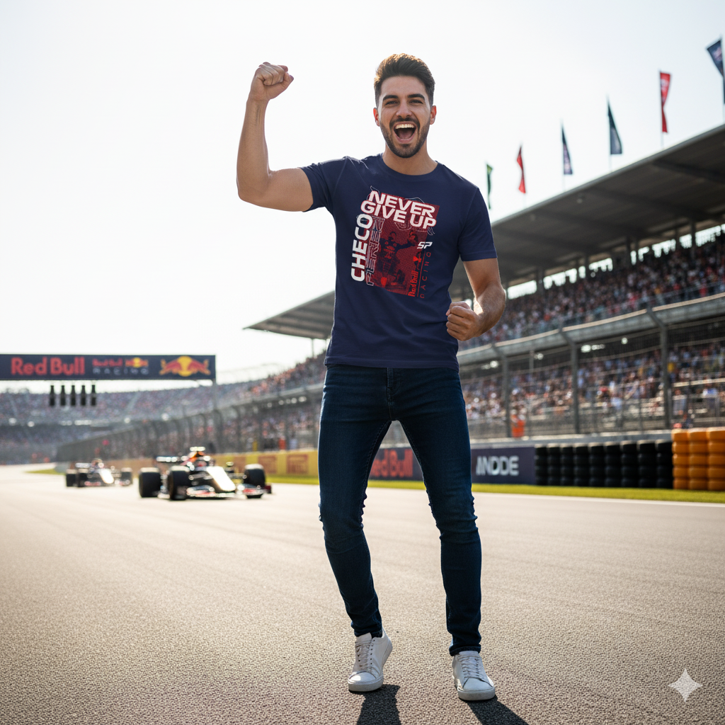 Playera Never give up