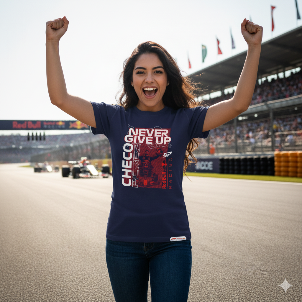 Playera Never give up